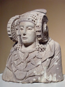 La Dama de Elche, en el Museo Arqueológico Nacional de España (Madrid).