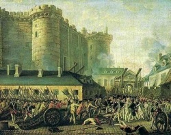 La toma de la Bastilla, el 14 de julio de 1789